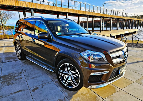 Mercedes-Benz GL cena 122000 przebieg: 343000, rok produkcji 2013 z Wąchock małe 781